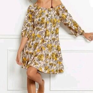 Anthropologie Daily Practice Mollie Tunic Dress Women’s Small Floral Resortwear
